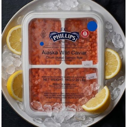 Select Chum Salmon Caviar 1.0kg (Shock-Frozen)